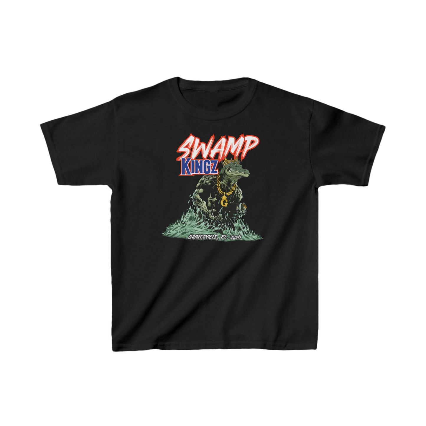 Swamp Kingz (V1) Kids Heavy Cotton™ Tee