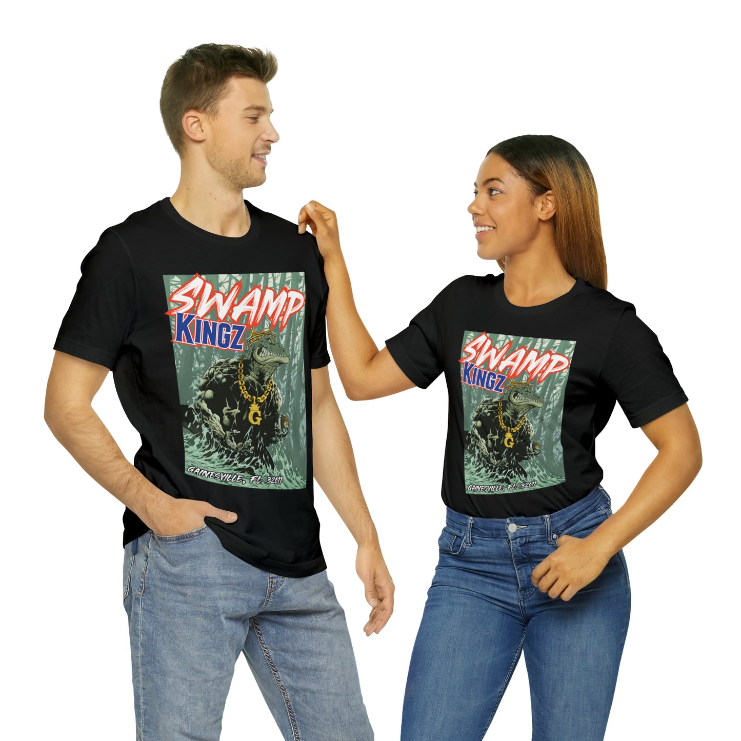 Swamp Kingz (V2) Unisex Jersey Short Sleeve Tee