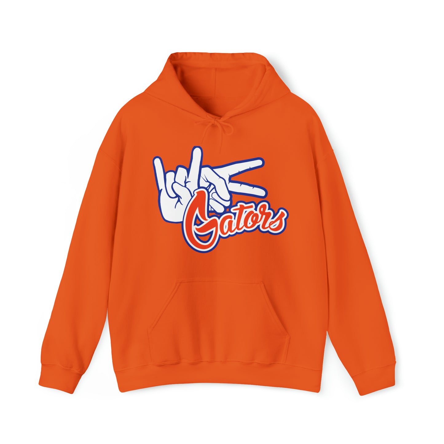 Unisex Heavy Blend™ Hooded Sweatshirt (Rock On) Gators Hands_V1