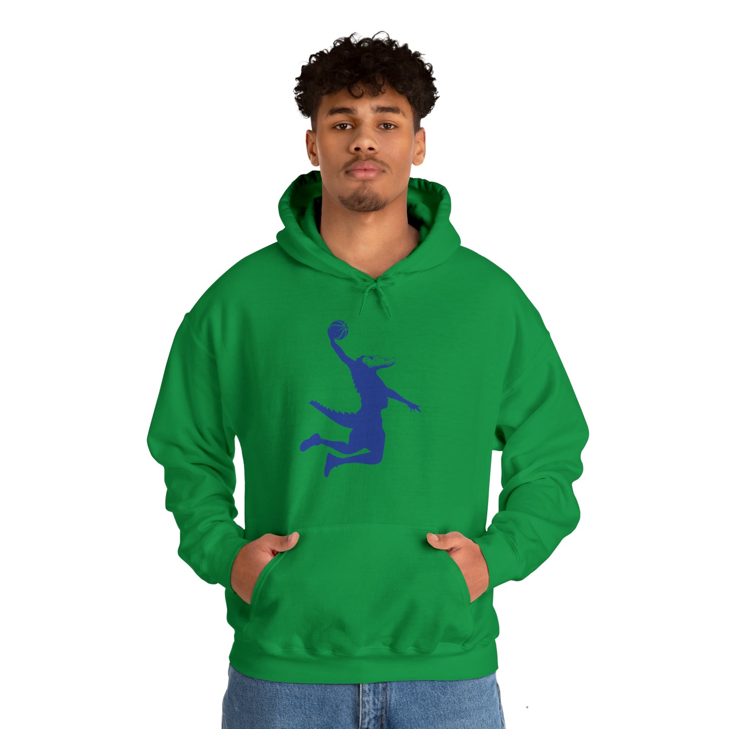 Unisex Heavy Blend™ Hooded Sweatshirt ChompMan (Blue)