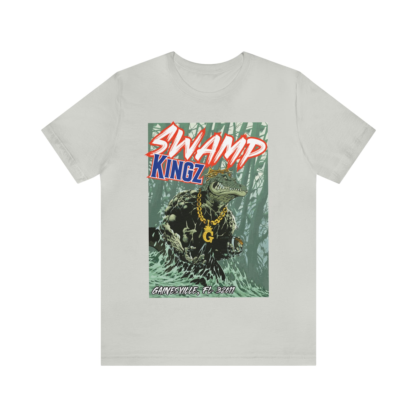 Swamp Kingz (V2) Unisex Jersey Short Sleeve Tee