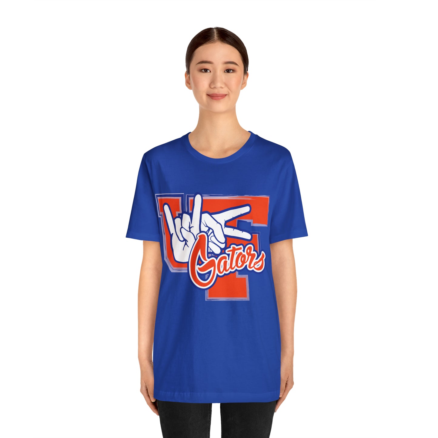 Unisex Jersey Short Sleeve Tee UF (Rock On) Gators Hands_V2